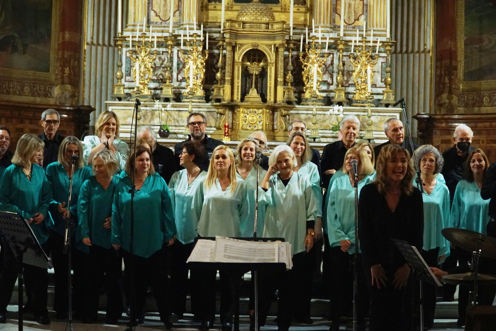 I Soul Singers cantano a Santa Lucia del Gonfalone